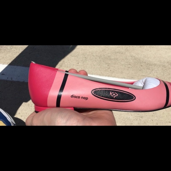 Katy Perry 7.5 Crayon Flats (Red) - Picture 2 of 5